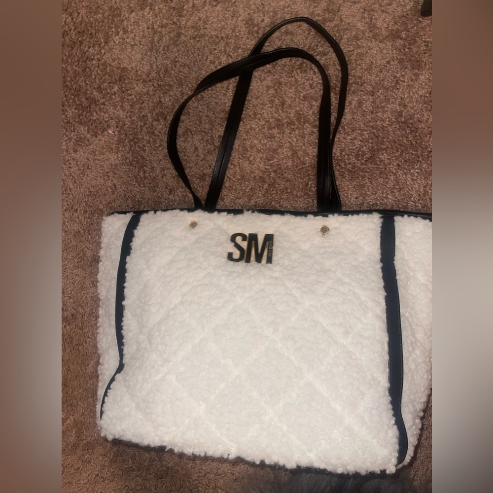 Sherpa Steve Madden Tote